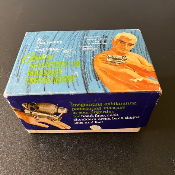 Vintage Retro Hand Held Electric Massager by Oster - Picture 4 of 6